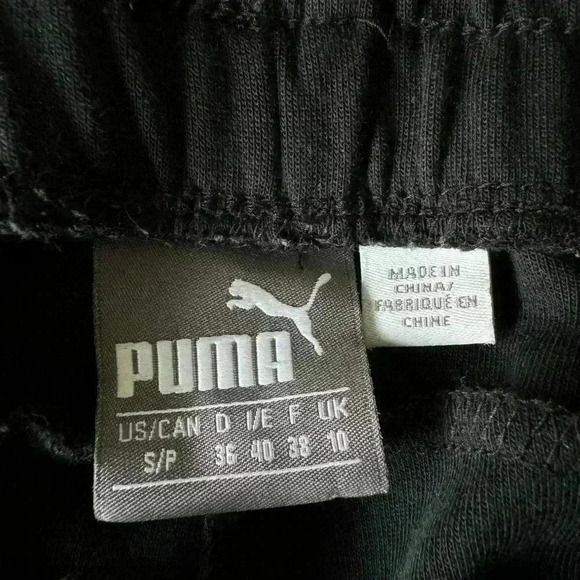 Black  Puma high waist joggers track pants - Picture 6 of 8